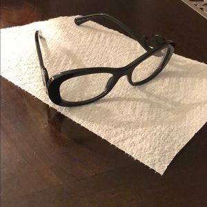 Authentic Prada Vpr 09p Eyeglasses Color 1AB-101